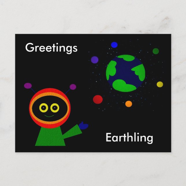 CARTE POSTALE ACCUEILLIR LA RECHERCHE (Devant)