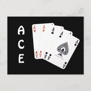 Carte Postale ACE Attitude + Engagement = Excellence