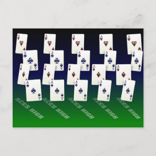 Carte Postale Aces élevées
