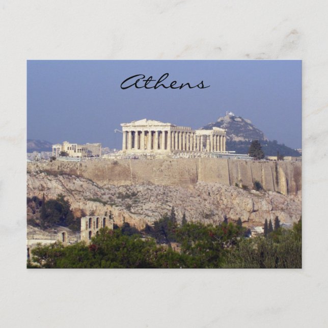 Carte Postale acropole (Devant)