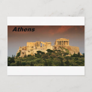 Carte Postale Acropole d'Athènes. [kan.k] jpg