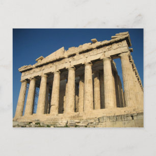 Carte Postale Acropole du Parthénon à Athènes