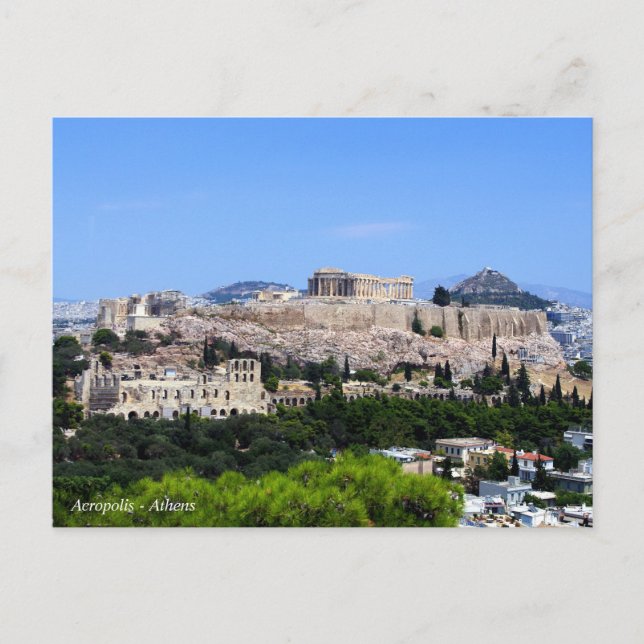 Carte Postale Acropolis (Devant)