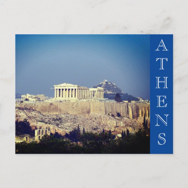 Carte Postale acropolis athens grèce (Devant)