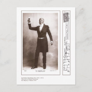 Carte Postale Acteur Herbert Beerbohm Tree