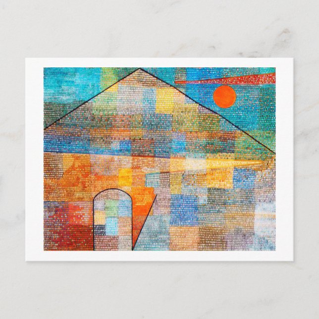 Carte Postale Ad Parnassum, Paul Klee (Devant)