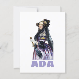 Carte Postale Ada Lovelace