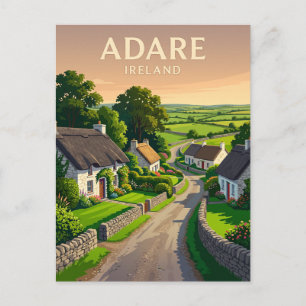 Carte Postale Adare Irlande