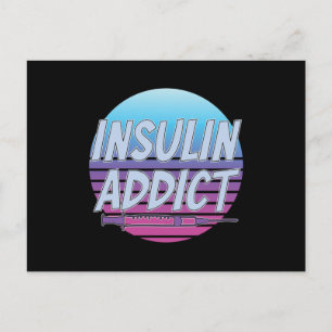 Carte Postale Addicité À L'Insuline