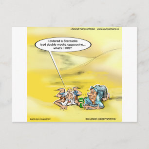 Carte Postale Addicité Au Café Par Londons Times Cartoons