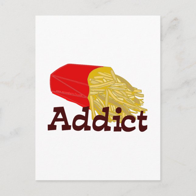 Carte Postale Addictionnaire français de Fry (Devant)
