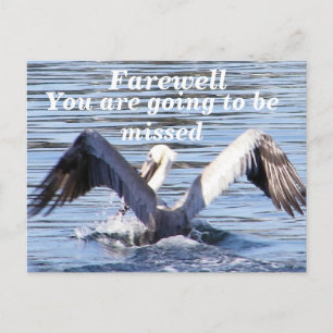 Carte Postale Adieu_
