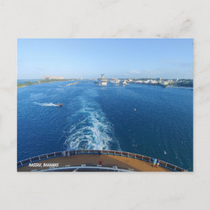 Carte Postale Adieu Nassau, Bonjour Open Seas