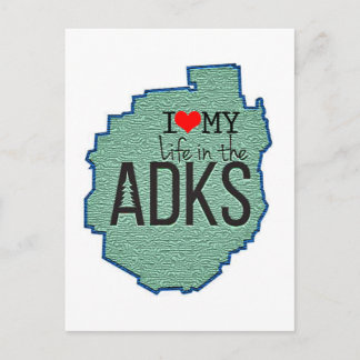 Carte postale Adirondack
