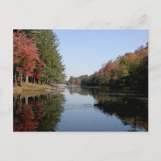 Carte postale Adirondack Lake (Devant)