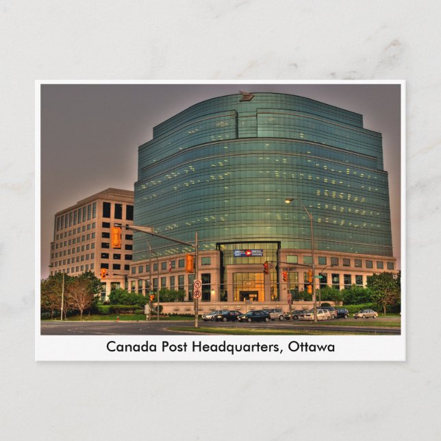 Carte Postale Administration centrale de Postes Canada (Devant)