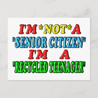 Carte Postale Adolescent Recyclé