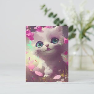 Carte postale adorable Kitten