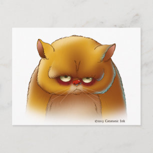 Carte postale adorable Kitty Cat