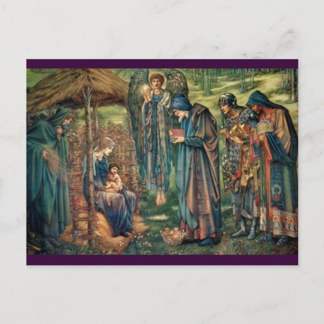 Carte Postale Adoration de la Magi (Devant)