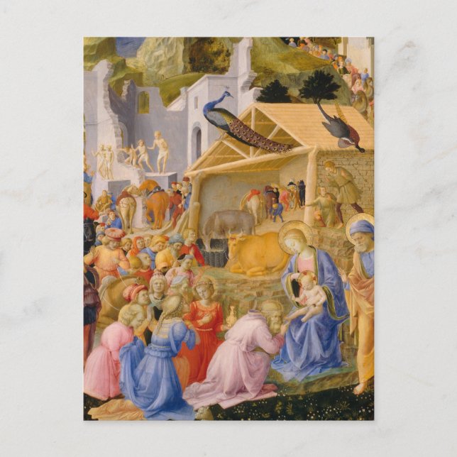 Carte Postale Adoration de Magi (Devant)