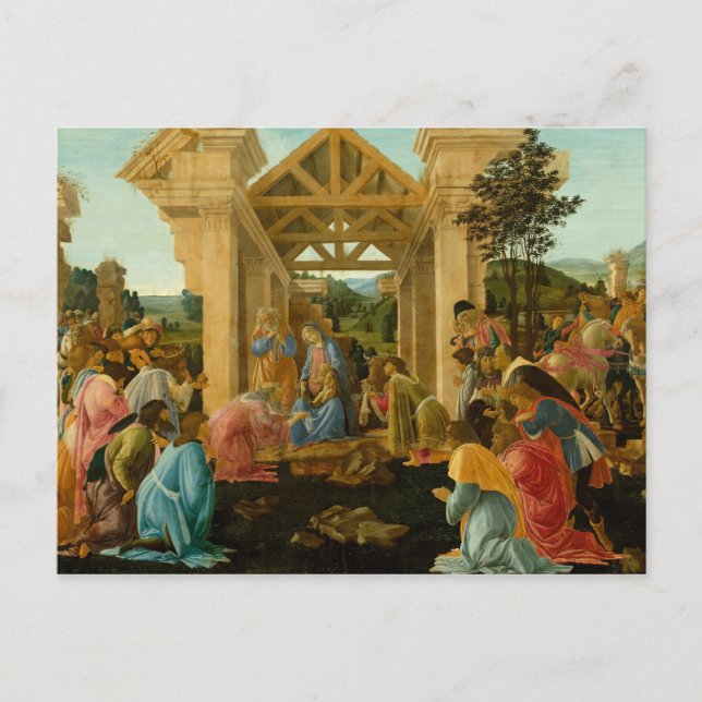 Carte Postale Adoration des Mages (Devant)