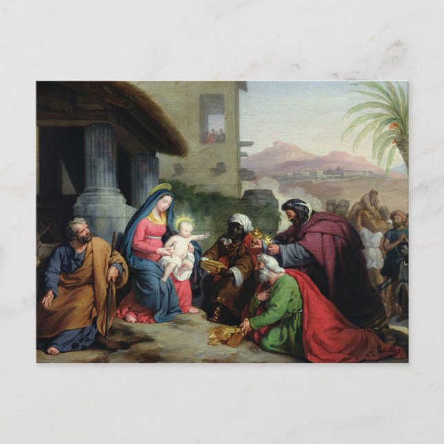 Carte Postale Adoration des Mages, c.1833-36 (Devant)