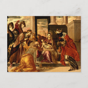 Carte Postale Adoration des Mages - Greco
