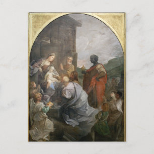 Carte Postale Adoration des Mages par Guido Reni