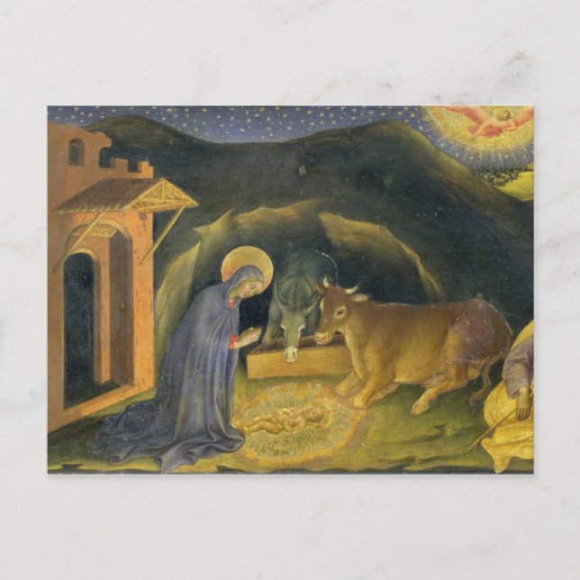 Carte Postale Adoration du Retable Magi; prédel à gauche (Devant)
