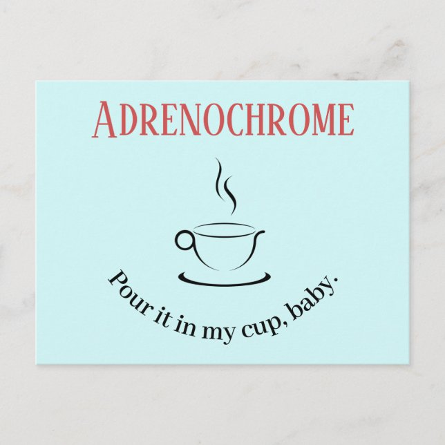Carte postale Adrenochrome (Devant)