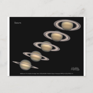 Carte Postale Adulte Saturn's Rings 1996-2000 Cadeaux d'astronom