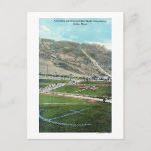 Carte Postale Aerial View of the Columbia GardensButte, MT