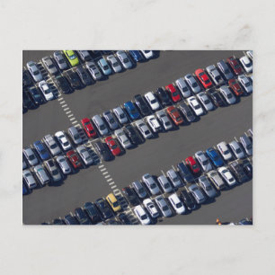 Carte Postale Aérien au-dessus du terrain de stationnement