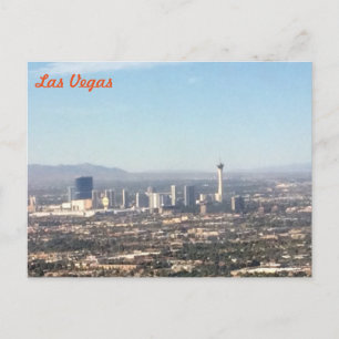 Carte Postale Aérien de Las Vegas