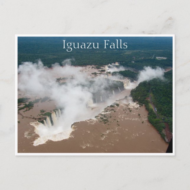 Carte Postale aérien iguazu (Devant)