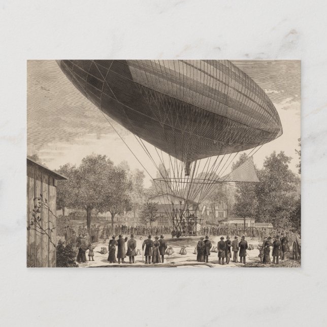 Carte Postale Aéroport à Auteuil (Devant)