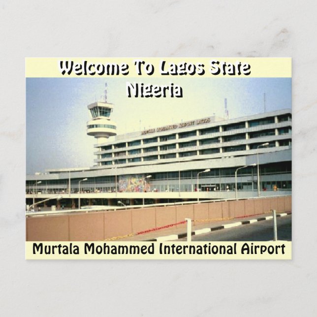 Carte Postale Aéroport de Murtala Muhammed (Mojisola Gbadamosi) (Devant)