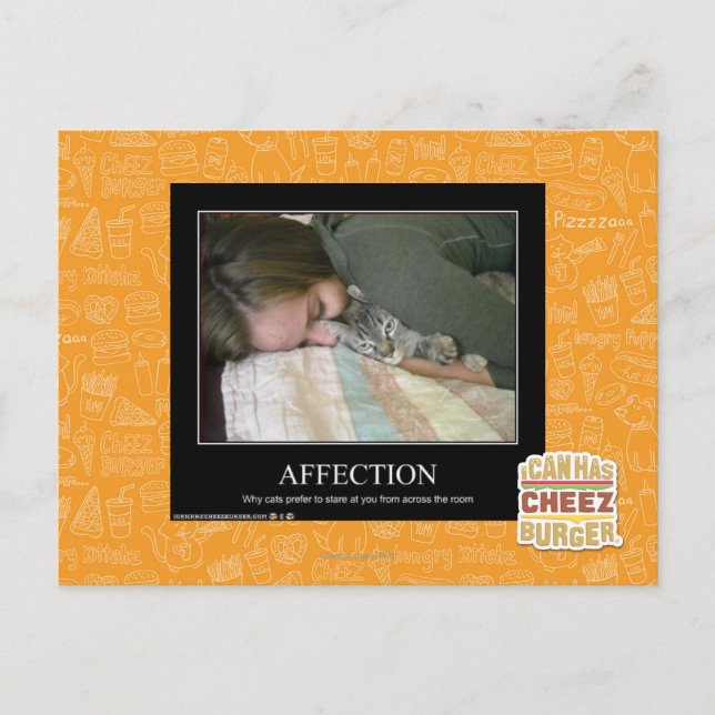 Carte Postale Affection (Devant)