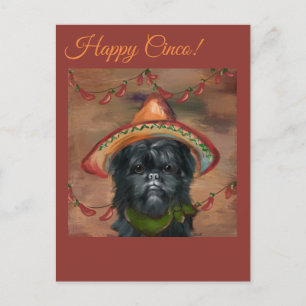 Carte Postale Affenpinscher