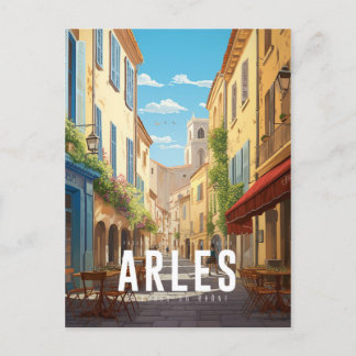 Carte Postale Affiche Arles - France - illustration