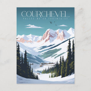 Carte Postale Affiche Courchevel - France - Auvergne-Rhône-Alpes