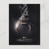 Affiche d'art de Moon Knight saisissant un dard en