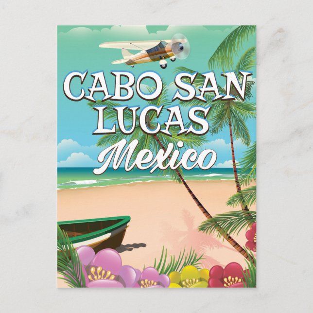 Carte Postale Affiche de Cabo San Lucas Mexico Beach (Devant)