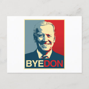 Carte Postale Affiche de propagande - BYE DON