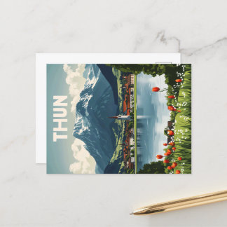 Carte Postale Affiche de Thoune
