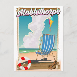 Carte Postale Affiche de vacances à Mablethorpe