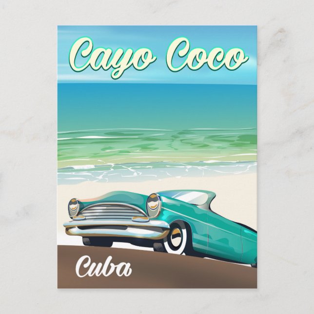 Carte Postale Affiche de vacances de Cayo Coco (Devant)