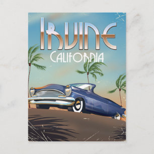 Carte Postale Affiche de voyage à Irvine Californie