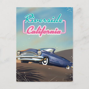 Carte Postale Affiche de voyage à Riverside Californie